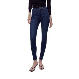 Zara size 0 dark wash‎ skinny jeans